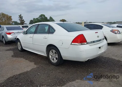 2012 Chevrolet Impala Ls z USA, uszkodzony, nr VIN 2G1WF5E34C1327169